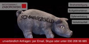 Strafrecht Steuerstrafrecht Schwarzgeld