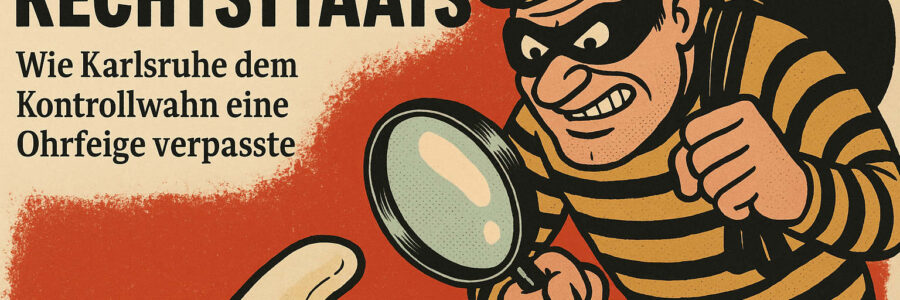 Die DNA des Rechtsstaats – Wie Karlsruhe dem Kontrollwahn eine Ohrfeige verpasste